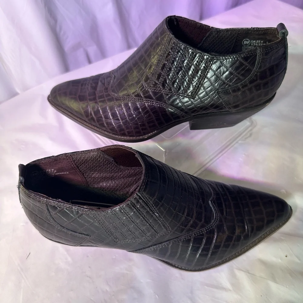 Zodiac Dark Brown Western Boots